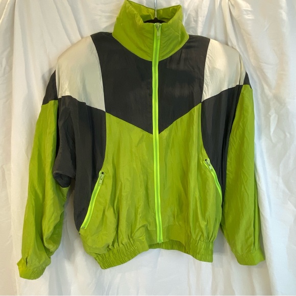 Silk vintage bomber jacket - Picture 4 of 5